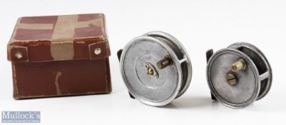 Allcock & Co Ltd Redditch black night centre pin reel 2 ¾