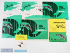 c1950-1970 Efgeeco Fishing Sales Catalogues and Brochures, in good clean condition (8)
