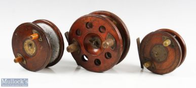 Carter & Co London Starback centre pin wood reel, 4