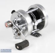 ABU Ambassadeur 2500C multiplier reel in metallic grey numbered to foot 761000, c1976, small black