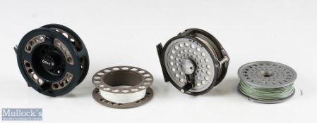 Orvis Rocky Mountain 3/4 large arbor cassette fly reel 3 3/4 inch spool with counter balanced handle