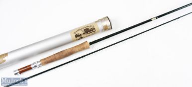 RL Winston USA 11195 carbon by rod 9ft 2pc line 4 # down locking alloy reel seat with wood insert