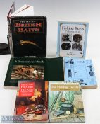 Fishing Tackle Collecting Books, to include A Treasury Of Reel Jim Brown PB 1990-With Wear,