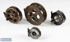 Okuma S1002 Sheffield, alloy centre pin reel, 4 ½