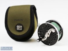 Hardy Alnwick Cascapedia MKll 2/3/4 fly reel No A18054 ventilated spool with S-shaped counterbalance
