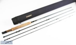 Sage USA LE 3.5oz graphite fly rod 9ft 4pc line 5 # tip 1 inch short alloy up locking reel seat with