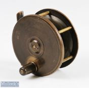 Robert Turnbull Edinburgh brass centre pin salmon reel 4
