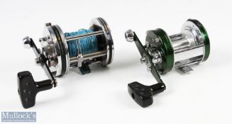 Abu Sweden Ambassadeur 7500 C3 silver multiplier reel seat No 040012/45, light use, runs well. Abu