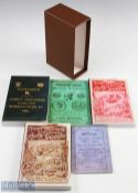 Hardy Drewett 5 set reproduction Hardy Brother Angling catalogues. 1883, 1894,1888,1900 & 1905 all