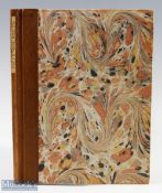 Late 19th c Treatise on Angling Fishing Book: Berners, Dame Juliana - 