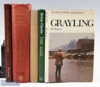 Fly Fishing Books to include The Fly Fisher's Entomology Alfred Ronalds 1990, The Complete Fly