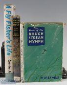 3x Fly Fishing Books, to include 1959 A Fly Fisher's Life by Charles Ritz - 230-page book all
