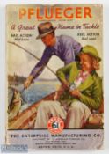 c1940's Pflueger fishing Trade Catalogue No.61, a wealth of information with some colour plates.