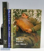 Carp Fishing Books, to include Big Carp Legends Ritchie McDonald 2001, Big Carp Legends Mike