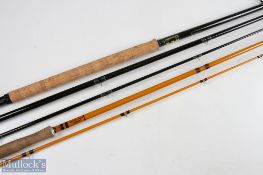 Pateke Morton hollow glass salmon fly rod 12'6