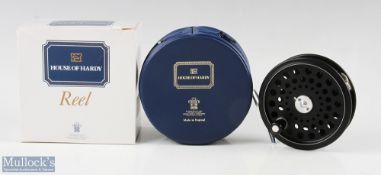 Hardy Alnwick ultralight disc 8/9 trout fly reel 3 5/8 inch spool with black handle twin speed latch