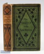 Davy John - The Angler in the Lake District, published 1857 1st edition original green cloth binding