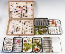 Selection of Wheatley fly boxes + Lure Box, to include foam lined, plastic and slim alloy examples
