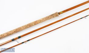 Chapman Shelford split cane match rod 11 ft 3pc 19 inch handle with alloy sliding reel fittings