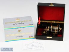 ABU Ambassadeur 5500 CDL Tribute black limited edition multiplier reel numbered 121 of 250, large
