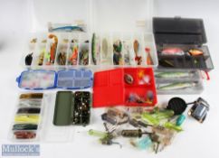 Coarse Fishing Lure, Feeders Fishing Accessories, to include 2 Shakespeare tackle boxes with a