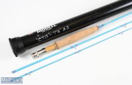 Allen Riddell custom-built small stream carbon fly rod 7'6