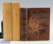 1906 The Badminton library Fishing salmon & trout, plus 2 copies of The Lonsdale Library Trout