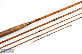 Hardy Bros Ltd the Crown Houghton steel centred Palakona split cane fly rod No E 49465 (1938) 10