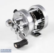 ABU Ambassadeur 1500C IAR multiplier in metallic grey colour no number to foot, small black