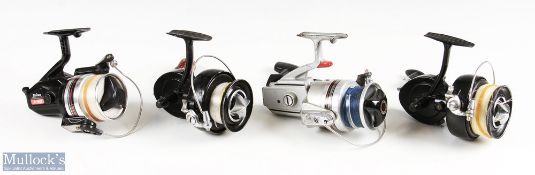 Selection of Fixed spool reels (4) features Daiwa 7000C, Daiwa J-40, K.P Morritt's Intrepid Surfcast