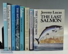Salmon Fishing Books, to include New Angles On Salmon Fishing Philp Green1984, Salmon & Sea Trout
