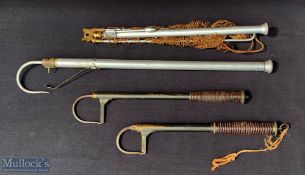 Hardy alloy two draw gaff, 22