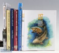 Fishing Books selection to include Split-Cane and Stable Robin Armstrong 1988, Angling Afloat