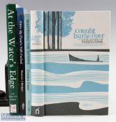 Fishing books to include Mastering The Nymph Gordon Fraser 1992 PB, Caught By The River A Collection