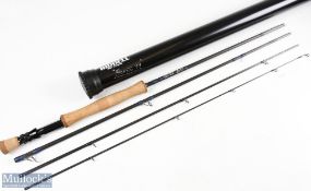 Alan Riddell custom rods bones 99 carbon fly rod 9ft 4pc line 9 # alloy double up locking reel