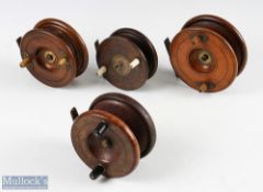 4x Star back wood centre pin reels: unnamed 5