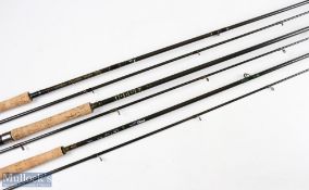 Daiwa C96 - 10 carbon trout fly rod 10 foot 2pc line 7/8 # double up locking alloy reel seat