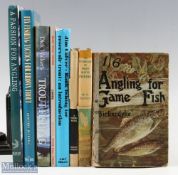 Fly Fishing Books selection to include trout of the Thames A Edward Hobbs, the Technique of