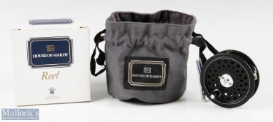 Hardy Alnwick ultralight disc 2/3/4 trout fly reel 27/8 inch spool black handle twin screw latch