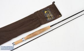 Marcus Warwick Uppingham no 1764 - K Lancer deluxe carbon fly rod 7'6