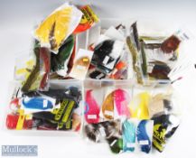 A fantastic collection of natural fur tying material, over 90 packs to include yak / llama /