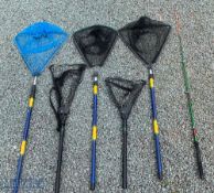 A collection of landing nets, comprising - JCL Ltd Northern Ireland 