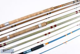 Hardy Alnwick float quest hollow glass float rod designed and custom built by Gordons 12'6 3pc 25