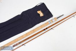 Bruce & Walker gold hexagraph The Trotter rod 11'8