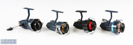 Mitchell fixed spool spinning reels (4) features Mitchell 440A Match reel stamped N129305,