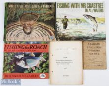 Mr Crabtree Goes Fishing 1957 4th edition, plus Fishing with Mr Crabtree In All Waters Priced 9/