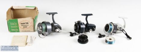 Allcocks Redditch del Matic mark two spinning reel good bail arm runs smooth light use spare spool