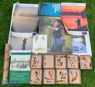 A very interesting collection of fishing flies and ephemera consisting of The Original Flies Tied by