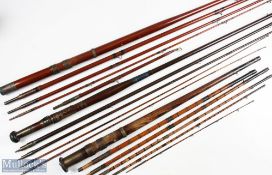 J Copham Taunton greenheart and cane fly rod 12'6