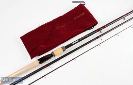 A superb master line heritage John Wilson WHR130 carbon trotting rod 23 inch handle with down